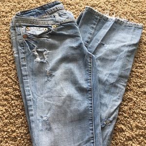 American Eagle Ripped Artist Jean
